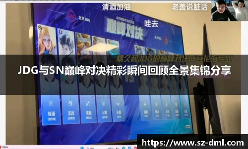 JDG与SN巅峰对决精彩瞬间回顾全景集锦分享